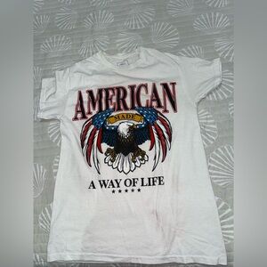 Rue21 White Graphic Tee